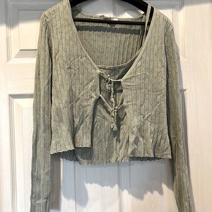 Large Green Two piece set barely worn